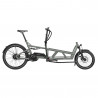 Vélo cargo électrique Riese & Müller Load 60 Vario gris clair