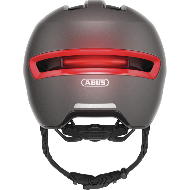 Casque vélo ville Abus Hud-Y feu LED