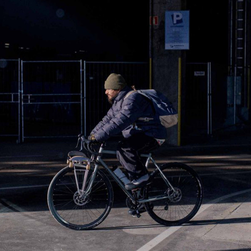 Porte-bagages Arrière Pelago Commuter en noir pour vélo