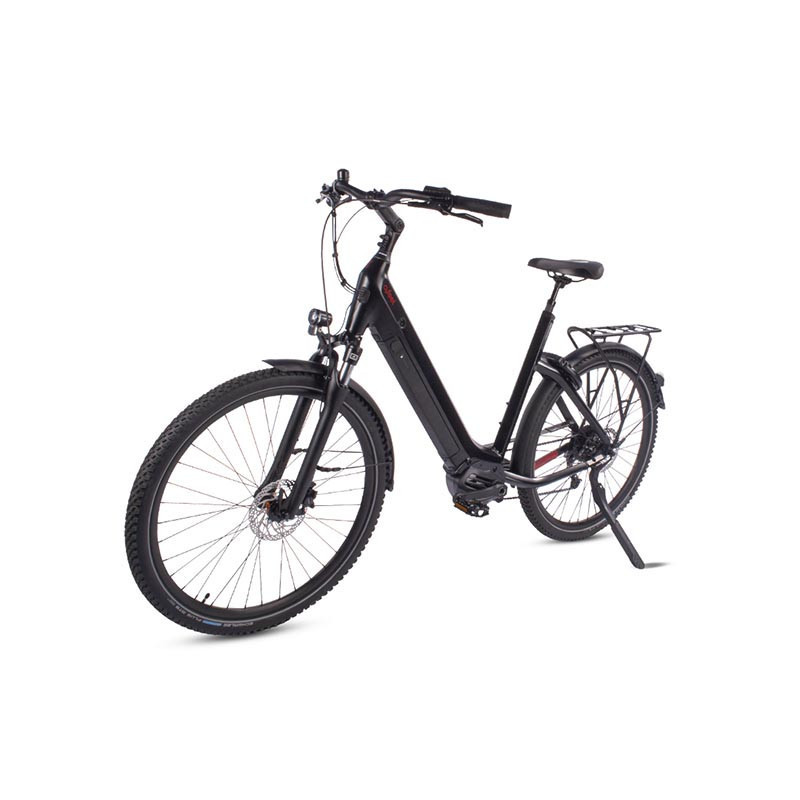 VTC électrique O2feel iSwan Explorer Boost 6.1 béquille