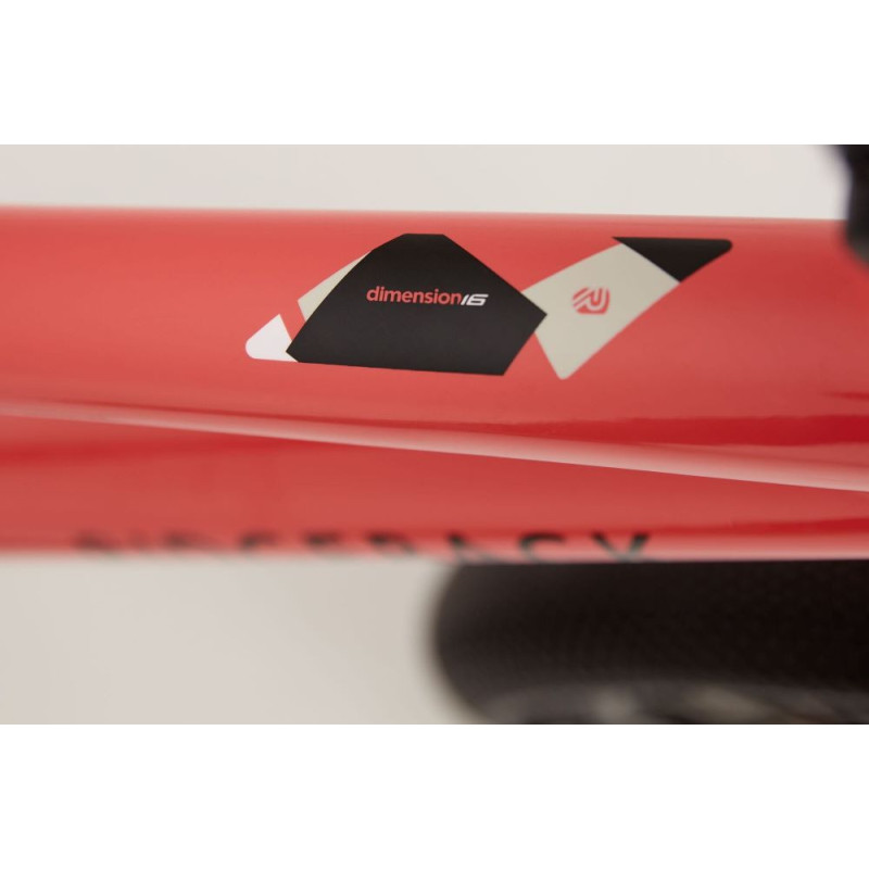 Vélo enfant 16" Ridgeback Dimension 16 (3-6 ans) bleu vue latérale