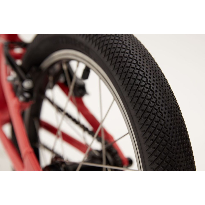 Vélo enfant 16" Ridgeback Dimension 16 (3-6 ans) bleu vue latérale