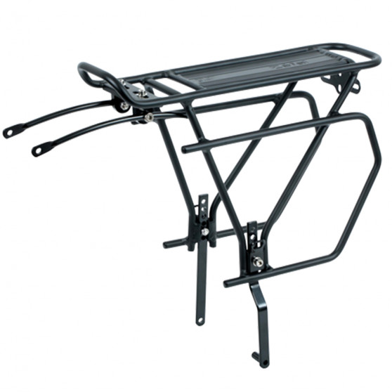 Porte-bagages arrière en alliage d'aluminium pour vélo, porte-bagages tour  rack pour XTC, frein