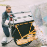 Vélo cargo électrique Yuba Electric Mundo Shimano EP8 avec Monkey Bars