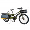 Vélo cargo électrique Yuba Spicy Curry Dual Battery + sacoche et panier