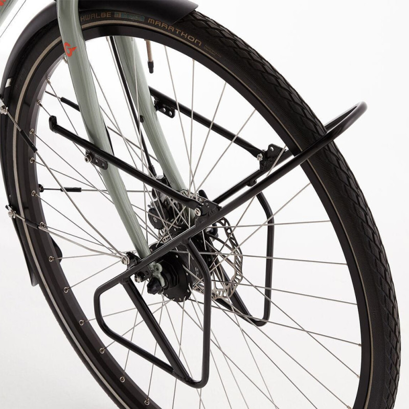 Vélo de randonnée Genesis Tour de Fer 20 porte-bagages avant