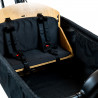 Vélo cargo électrique Yuba Supercargo CL avec Seat Kit Open Loader