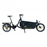 Vélo cargo électrique Yuba Supercargo CL noir avec Open Loader
