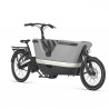 Vélo cargo électrique Gazelle Makki Load noir/gris