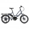 Vélo cargo électrique Tern Quick Haul P9 blue grey