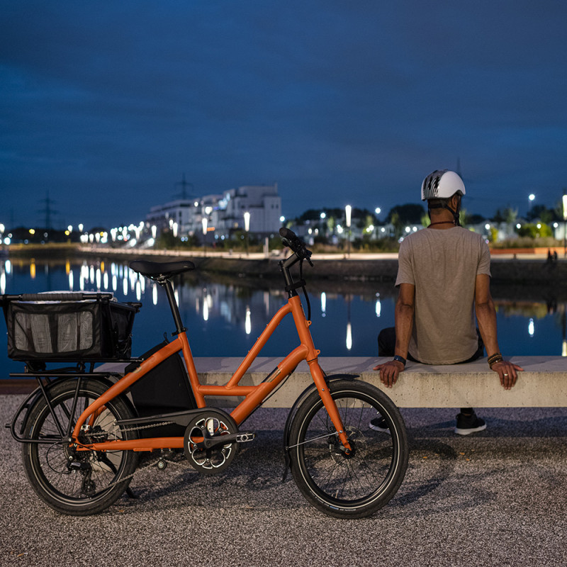 Vélo cargo Tern Short Haul D8 ville