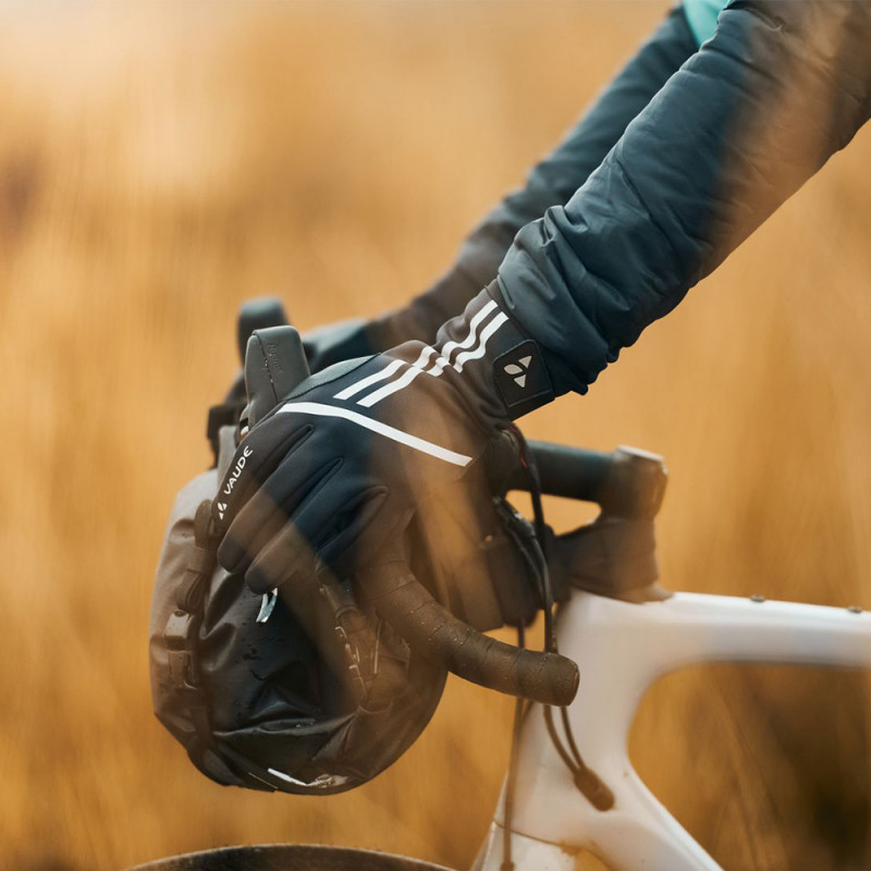 Gants vélo d'hiver réfléchissants & imperméables pour cycliste