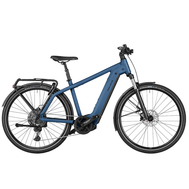 VTC électrique Riese & Müller Charger 4 bleu Deore XT