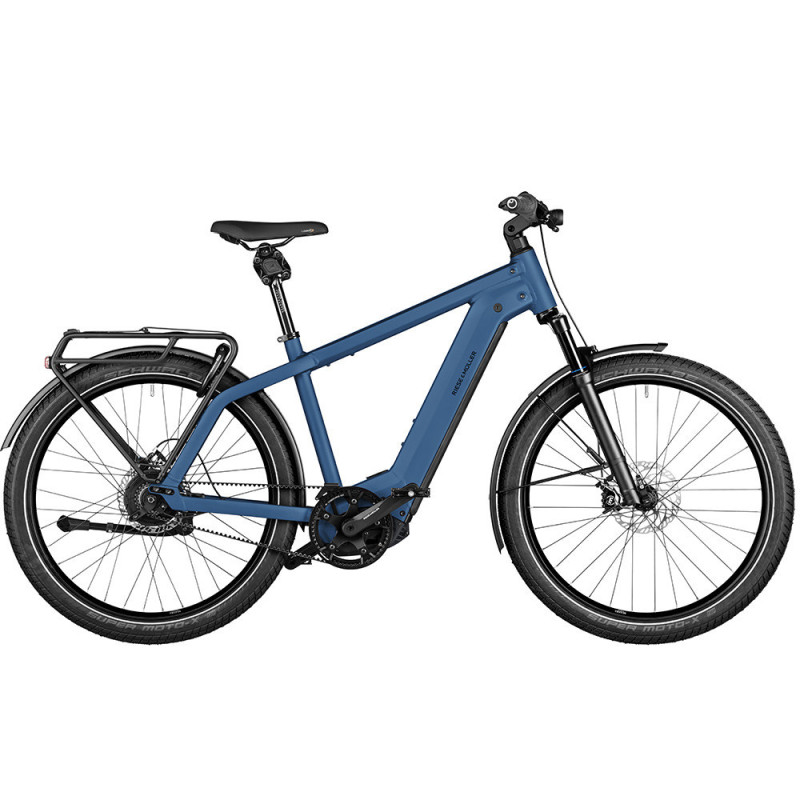 VTC électrique Riese & Müller Charger 4 GT bleu Enviolo 380