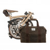 Vélo pliant Barbour x Brompton C Line Explore (6 vitesses) - Édition spéciale