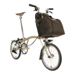 Vélo pliant Barbour x Brompton C Line Explore (6 vitesses) - Édition spéciale