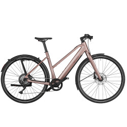 Vélo de ville électrique Riese & Müller UBN Seven rose Deore