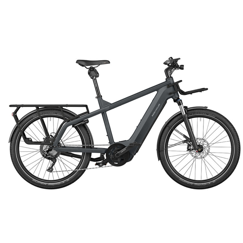 Riese & Müller Multicharger GT 750 gris/noir Deore XT