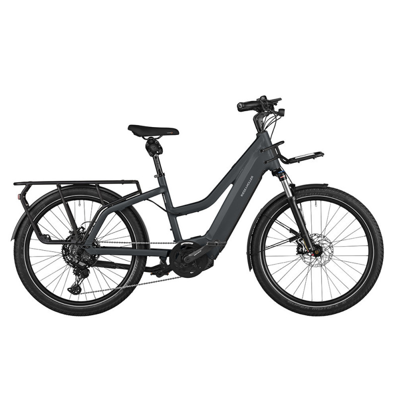 Riese & Müller Multicharger GT 750 gris/noir trapèze Deore XT