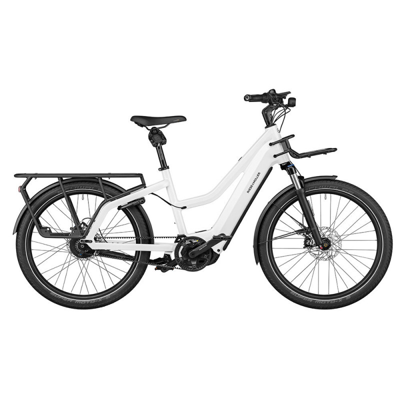 Riese & Müller Multicharger GT 750 blanc/noir trapèze Enviolo 380