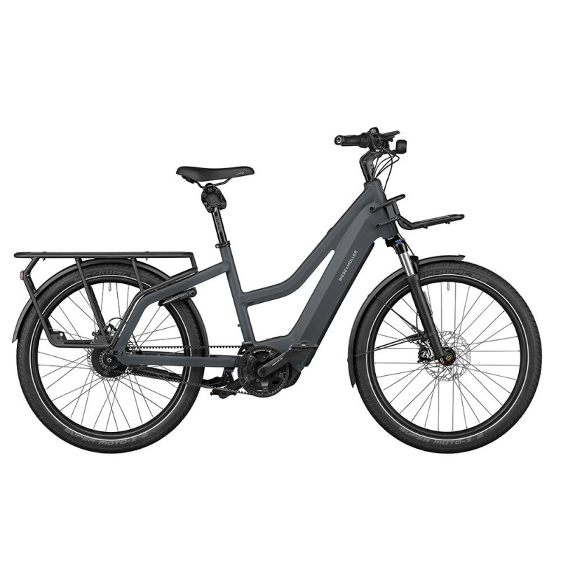 Riese & Müller Multicharger GT 750 gris/noir trapèze Enviolo 380