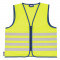 Gilet enfant haute visibilité Abus Lumino Reflex Kids fluo réfléchissant