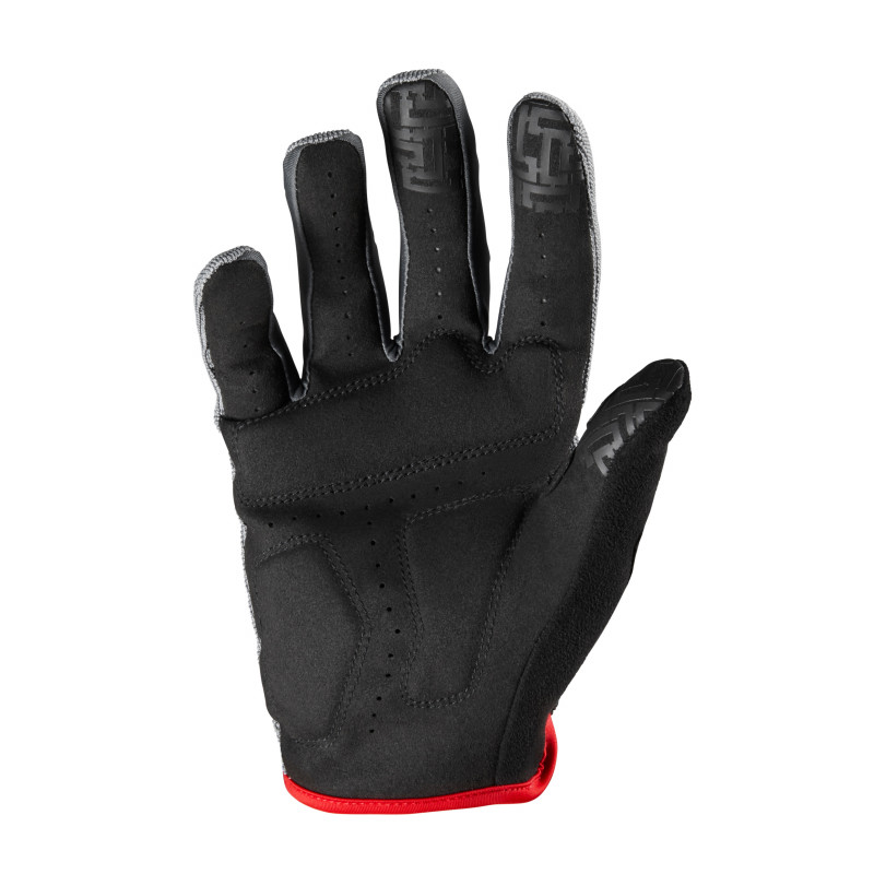 Gants Cyclisme de Vélo Eté Demi Doigt Gant Réfléchissant Gel Bicyclette -  FONDUPIN - Rouge - Mixte