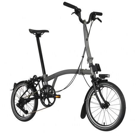 Vélo pliant électrique BROMPTON - Black - AchatVelos