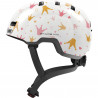 Casque vélo enfant Abus Skurb Kid white crowns