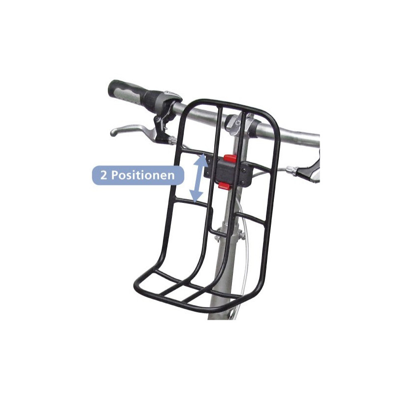 Porte-bagages avant ou arrière KlickFix Vario deux positions