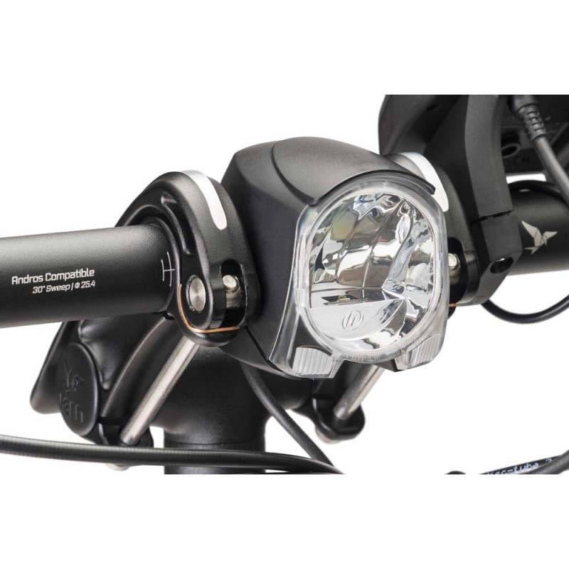 Vélo cargo électrique Tern NBD S5i éclairage Tern Valo