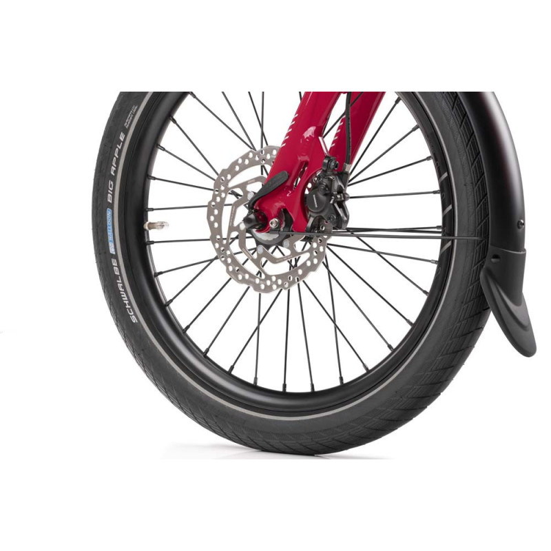 Vélo cargo électrique Tern NBD P8i frein avant Shimano