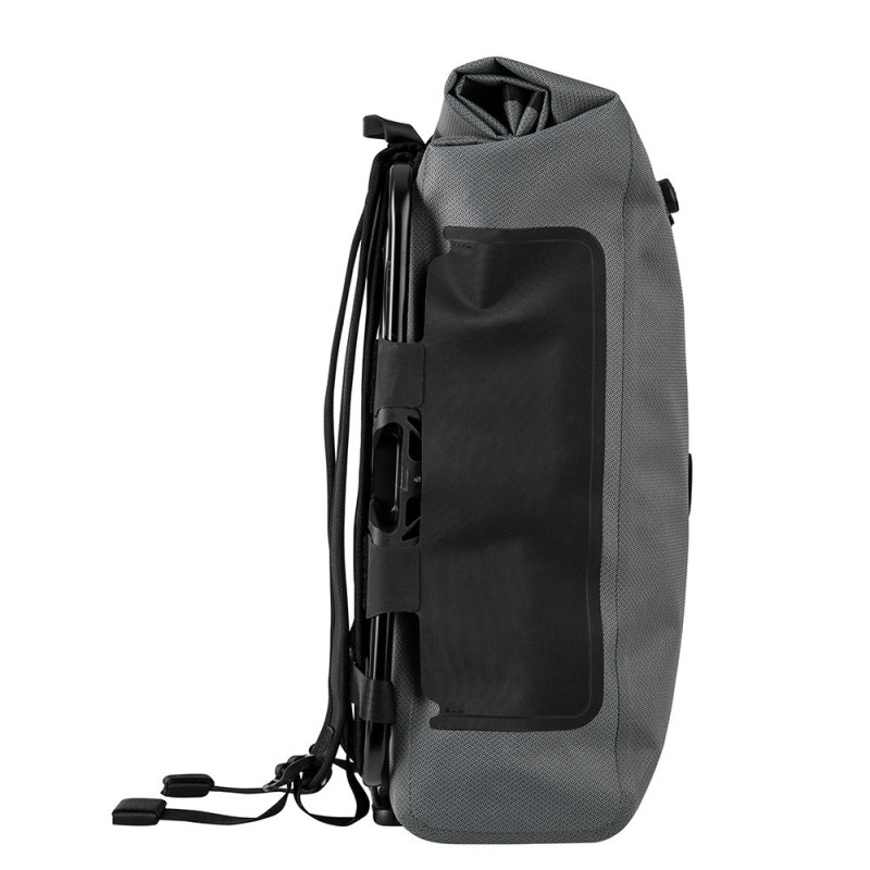 Sac à dos Brompton Borough Waterproof Graphite encoche fixation