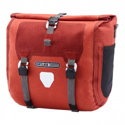 Sacoche de guidon bikepacking Ortlieb Handlebar-Pack Plus rouge