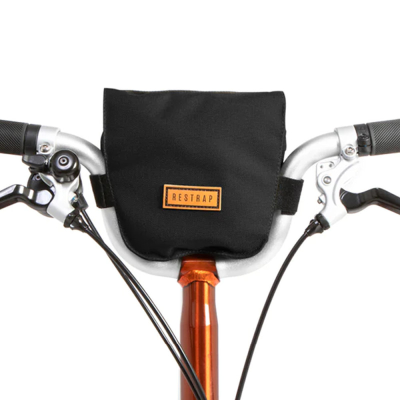 Sacoche de guidon Restrap City Bar Bag Brompton type M noir