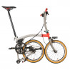 Vélo pliant Brompton X CHPT3 pliage roue arrière