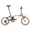 Vélo pliant Brompton X CHPT3 acier et titane