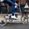 Vélo pliant Brompton X CHPT3 en ville