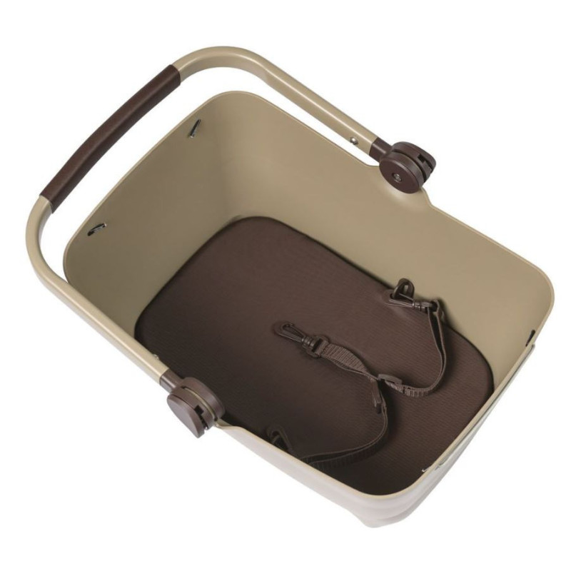 Panier pour chien vélo Basil Buddy bleu