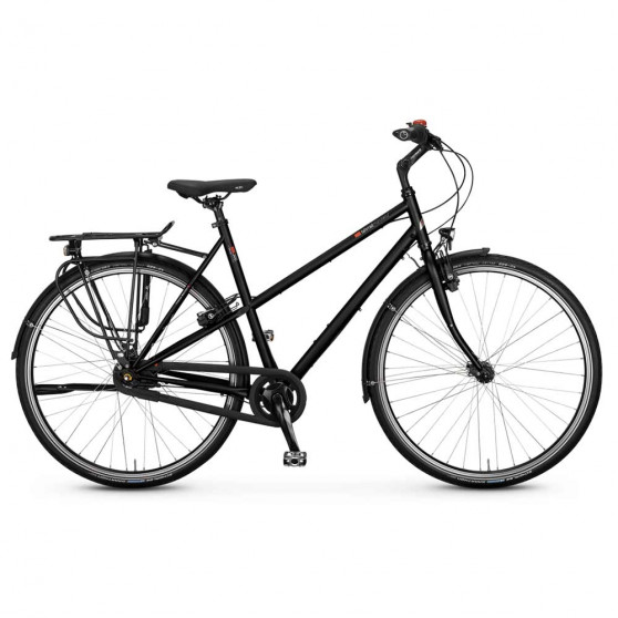 Vélo trekking VSF Fahrradmanufaktur T-300 noir - Alfine 8 / HS22 - Anglais