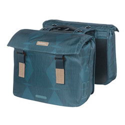 Sacoche double vélo ville Basil Elegance MIK 2 x 20L