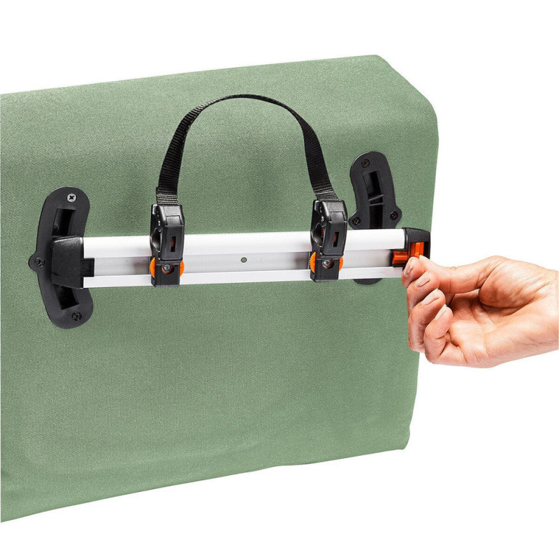 Sacoche arrière vélo ville Vaude Augsburg IV 14L ou 20L