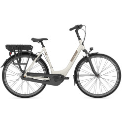 Vélo de ville électrique Gazelle Paris C7+ HMB blanc