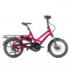 Vélo cargo électrique Tern HSD P10 rose