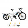 Vélo cargo électrique Yuba Spicy Curry City blanc - opération rentrée cargo
