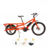 Vélo cargo électrique Yuba Spicy Curry City rouge - opération rentrée cargo