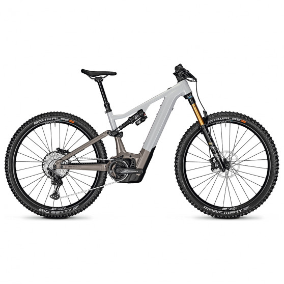 VTT électrique Focus Jam² 6.9 blanc/gris