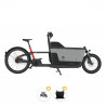 Vélo cargo électrique Carqon Cruise rouge - opération rentrée cargo