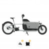 Vélo cargo électrique Carqon Cruise blanc - opération rentrée cargo