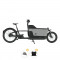 Vélo cargo électrique Carqon Cruise noir - opération rentrée cargo